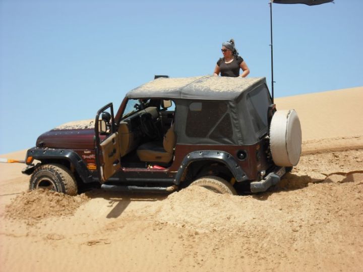 Jeep stuck